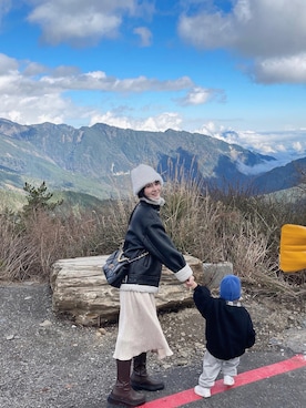 Laurieさん（レディース・156cm）の冬コーディネート