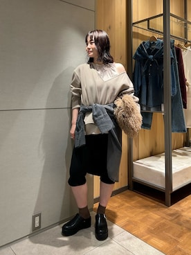 Shokoさん（レディース・159cm）の秋コーディネート