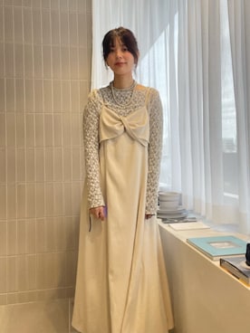 「アイテム（ワンピース/ドレス）」を使った、おそのさん（レディース・167cm）の秋コーディネート