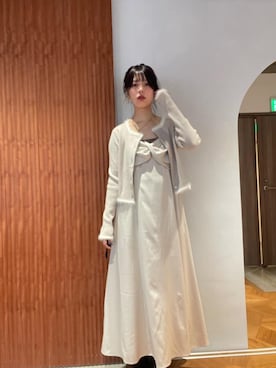 「アイテム（ワンピース/ドレス）」を使った、おそのさん（レディース・167cm）の秋コーディネート