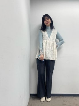 「アイテム（ワンピース/ドレス）」を使った、おそのさん（レディース・167cm・30代）の冬コーディネート