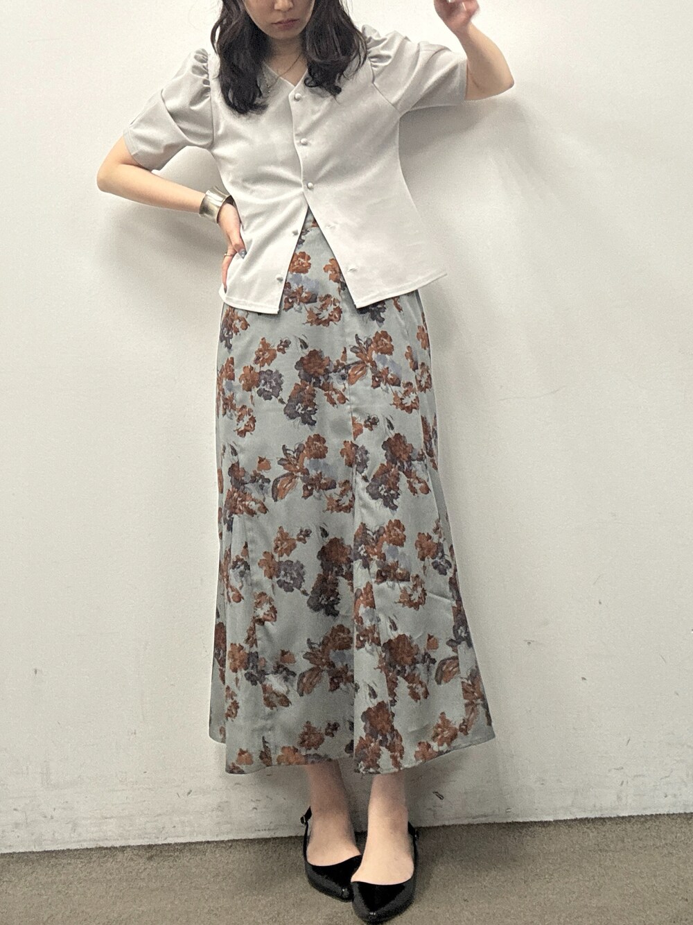 「natural coutureのよければコーデ見てみてください💕🥺（その他、その他）」を使った、おそのさん（レディース・167cm）の春コーディネートの1枚目の写真