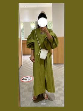 「オリーブ」｜「アイテム（サンダル）」を使った、たさん（レディース・158cm）の夏コーディネート