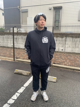 「アイテム（セットアップ）」を使った、chapaoさん（メンズ・178cm）の秋コーディネート