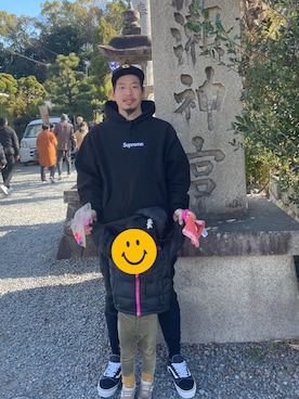 「アイテム（ピアス（片耳用））」を使った、chapaoさん（メンズ・178cm）の秋コーディネート