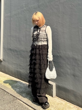 「LIENCOEUR（リアンクール）のアイテム」を使った、セナさん（レディース・153cm）の秋コーディネート