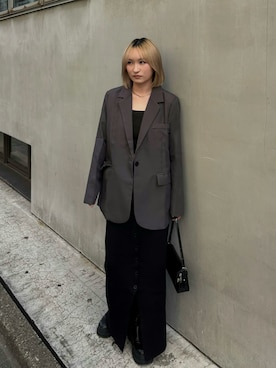 セナさん（骨格ストレート・レディース・153cm）の秋コーディネート