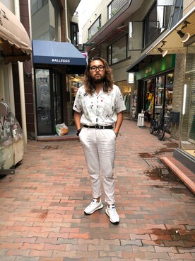 胸毛王子さん（メンズ・182cm）の夏コーディネート