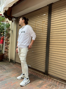 「surt（サート）のアイテム」を使った、胸毛王子さん（メンズ・182cm）の夏コーディネート