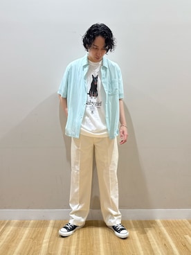 Takeshiさん(メンズ・174cm)の夏コーディネート