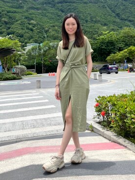 「旅遊」｜吳恬さん（レディース・165cm）の春コーディネート