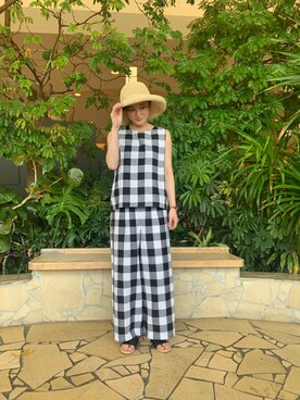 カスミさん(レディース・157cm)の夏コーディネート