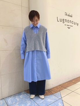 カスミさん（レディース・157cm）の冬コーディネート