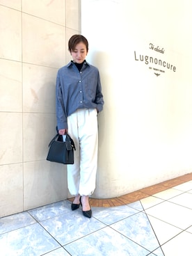 カスミさん（レディース・157cm）の冬コーディネート