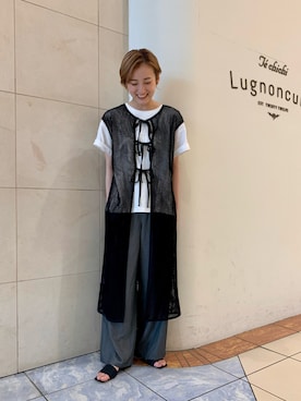 カスミさん（レディース・157cm）の春コーディネート