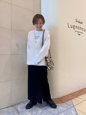 カスミさん（レディース・157cm）の秋コーディネート