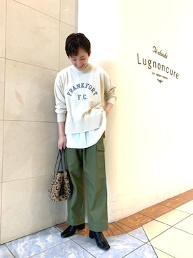 カスミさん（レディース・157cm）の秋コーディネート