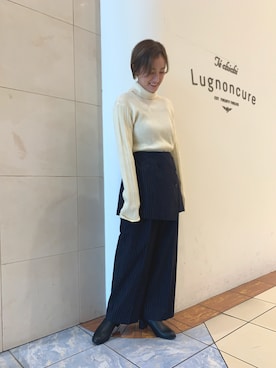 カスミさん（レディース・157cm）の冬コーディネート