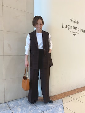 カスミさん（レディース・157cm）の秋コーディネート