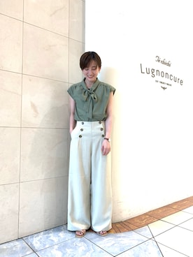 カスミさん（レディース・157cm）の夏コーディネート