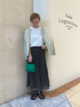 カスミさん（レディース・157cm）の春コーディネート