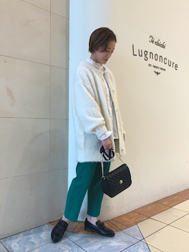 「Te chichi TERRASSE（テチチテラス）のアイテム（その他シューズ）」を使った、カスミさん（レディース・157cm）の冬コーディネート