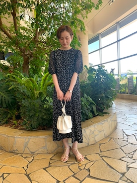 カスミさん（レディース・157cm）の夏コーディネート