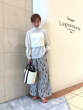 「アイテム（その他トップス）」を使った、カスミさん（レディース・157cm・20代）の春コーディネート
