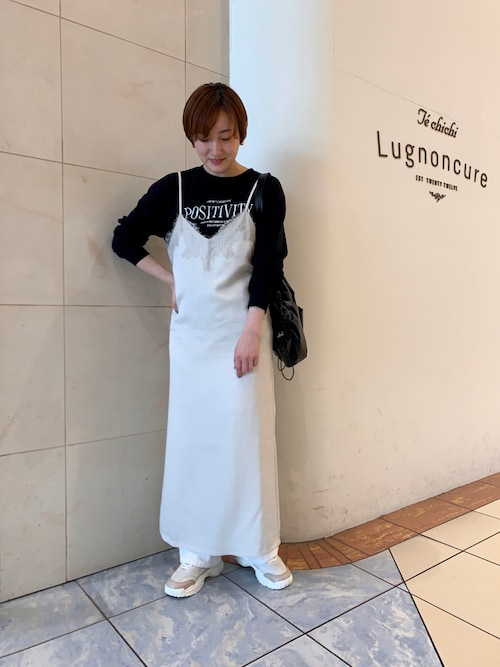 セール】柄アソートサテンキャミワンピース（ワンピース