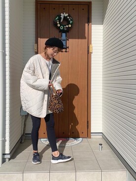 「Pierrot（ピエロ）のアイテム（その他アウター）」を使った、rui_kai_smile♡さん（レディース・163cm）の秋コーディネート