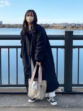 「emi+（エミプラス）のアイテム」を使った、ｈaｒu ◎さん（レディース・153cm）の冬コーディネート