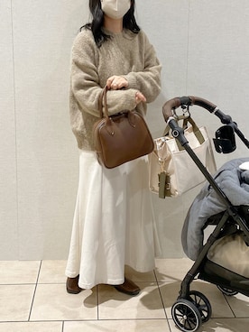 「I_am（アイアム）のアイテム（ジャケット/アウター）」を使った、ｈaｒu ◎さん（レディース・153cm）の冬コーディネート