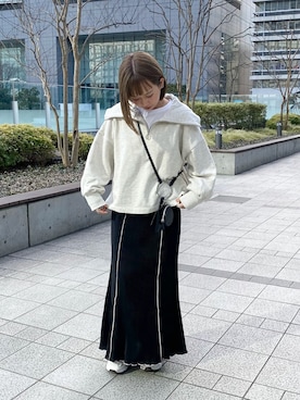「PAGEBOY（ページボーイ）のアイテム」を使った、ｈaｒu ◎さん（レディース・153cm）の冬コーディネート