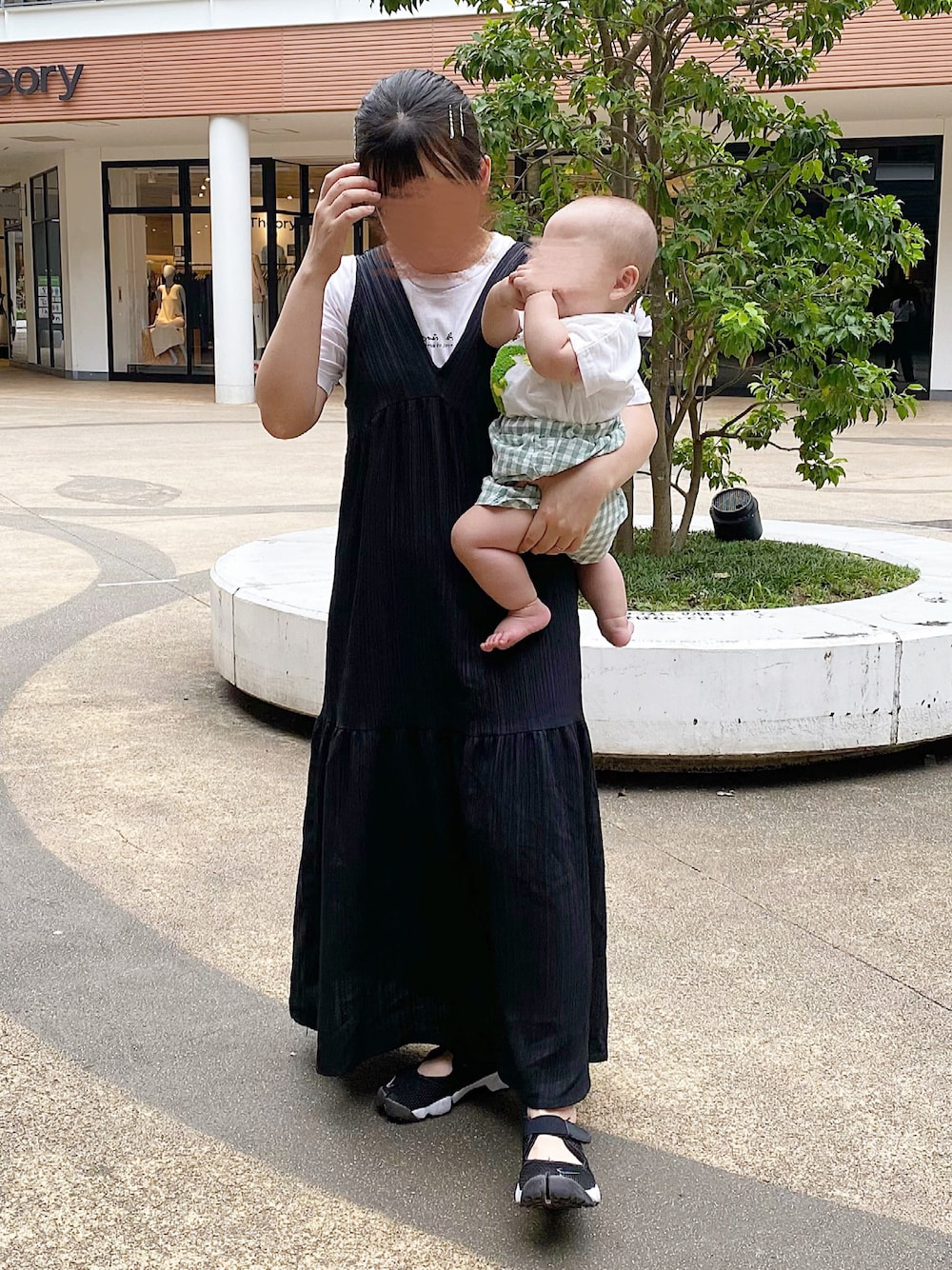 NIKEのアイテムを使った「ママファッション」の人気ファッション