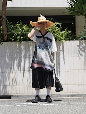 Wallace & Murronさん（メンズ・173cm）の夏コーディネート