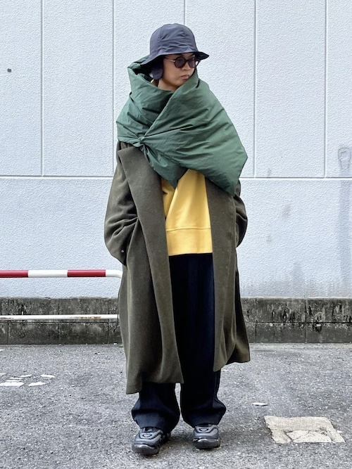 【直営・関税送料込】Wrap trousers in woo Light T/R wide Pants（スラックス）｜AP STUDIO（エーピー