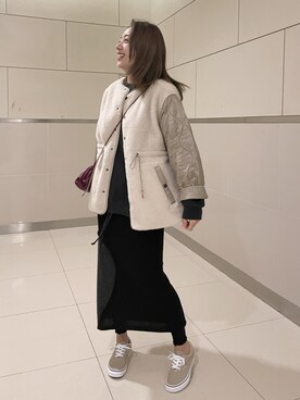 梨佳さん(レディース・164cm)の冬コーディネート
