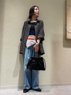 「アイテム（その他雑貨）」を使った、takagi naoさん（レディース・165cm）の秋コーディネート