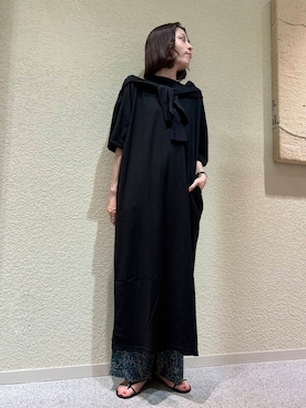 「アイテム（カーディガン/ボレロ）」を使った、takagi naoさん（レディース・165cm）の夏コーディネート