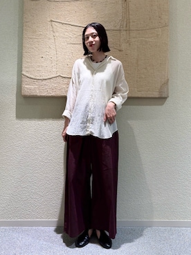 「かぐれ（カグレ）のアイテム」を使った、takagi naoさん（レディース・165cm）の夏コーディネート