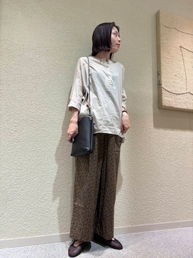 「骨格ナチュラル」｜takagi naoさん（レディース・165cm）の夏コーディネート