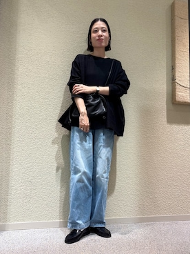 「ブルベ冬」｜takagi naoさん（レディース・165cm）の冬コーディネート