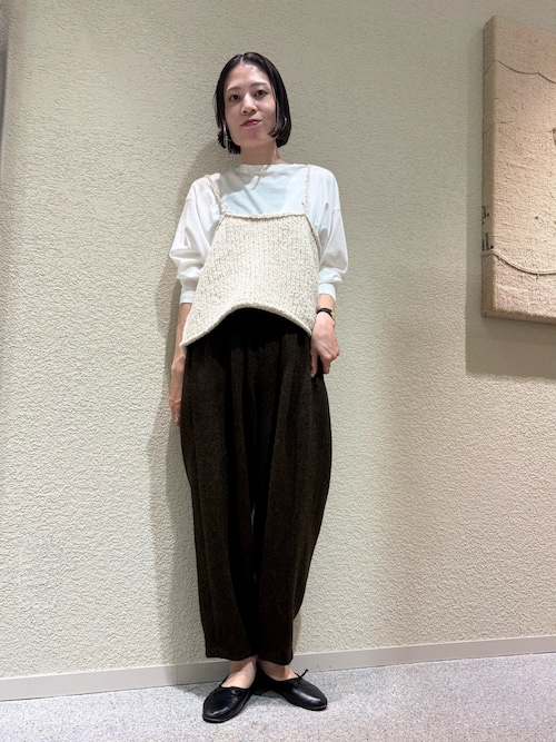 アルパカウールブークレニットキャミソール アルパカウールブークレニットキャミソール｜アーバンリサーチの通販