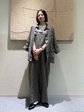 「かぐれ（カグレ）のアイテム」を使った、takagi naoさん（レディース・165cm）の春コーディネート