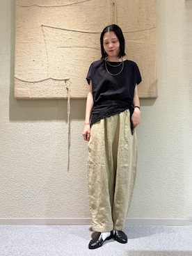「私のイチ推しブランド」｜takagi naoさん（レディース・165cm）の夏コーディネート
