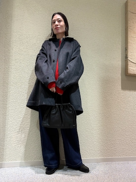 「オトナカジュアル」｜「アイテム（雑貨/ホビー）」を使った、takagi naoさん（レディース・165cm）の冬コーディネート