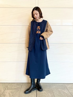 takagi naoさん（レディース・165cm）の冬コーディネート