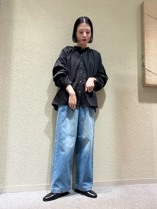 フェードデニムイージーパンツ（デニムパンツ）｜かぐれ（カグレ）の