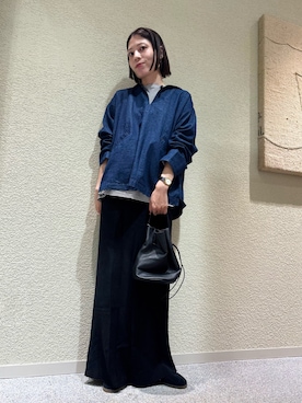 「アイテム（その他雑貨）」を使った、takagi naoさん（レディース・165cm）の秋コーディネート