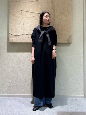 「かぐれ（カグレ）のアイテム（Tシャツ/カットソー）」を使った、takagi naoさん（レディース・165cm）の秋コーディネート